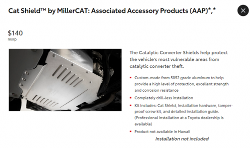 MillerCAT Shield protector 2