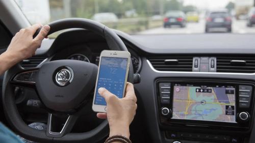 Mobile phone traffic camera 4