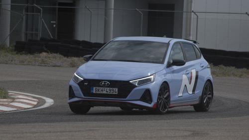 Hyundai i20 N corner