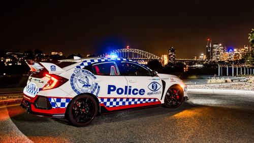 New South Wales police Honda Civic Type R