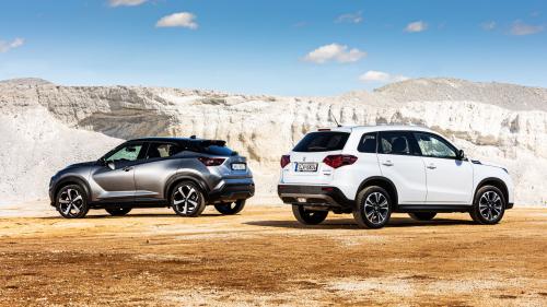 Nissan Juke Hybrid vs Suzuki Vitara Hybrid 3