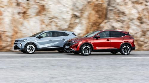 Nissan Qashqai MHEV vs Renault Symbioz FHEV 3