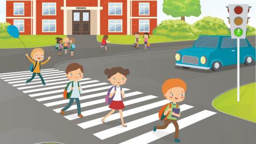 Driving near school