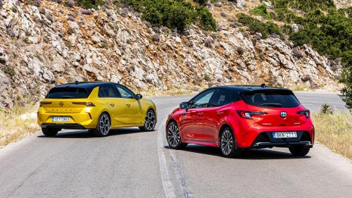 Opel Astra vs Toyota Corolla 2
