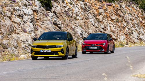 Opel Astra vs Toyota Corolla 3