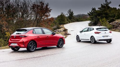 Opel Corsa 1.5D vs Renault Clio 1.5 Blue dCi 100 22