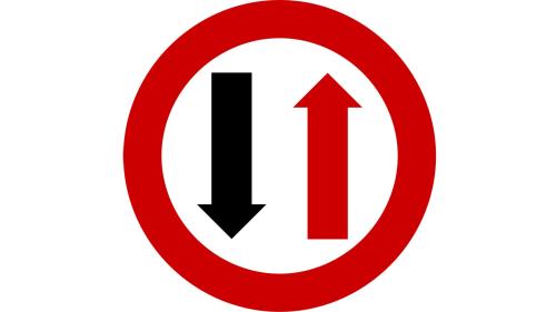 P-5 Road sign 2