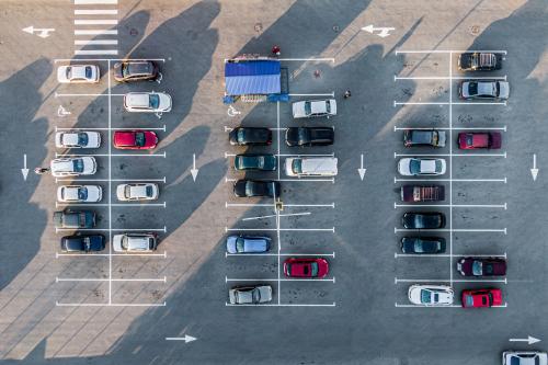 Parking σε supermarket
