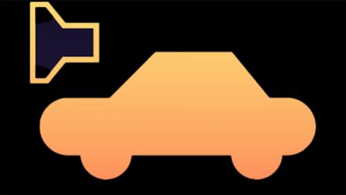 Pedestrian Alert Warning light