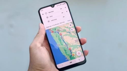 Plot routes with multiple stops