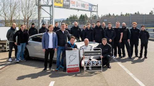 Porsche Taycan Ring Record 1