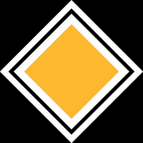 R-3 Road sign