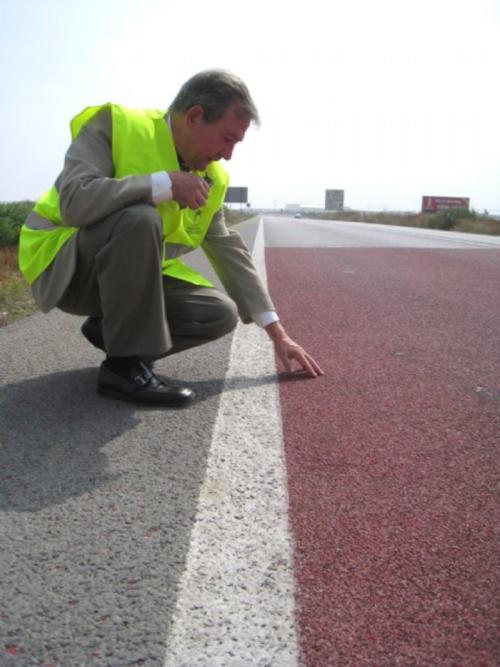 Red anti skid asphalt 3
