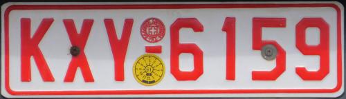 Taxi License plate