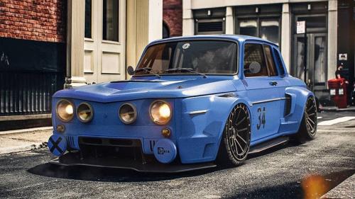 Renault 8 design sketch 2