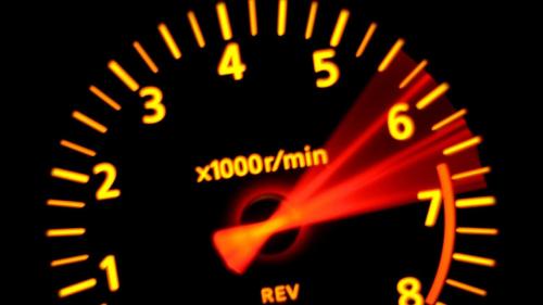 Revving the engine when cold