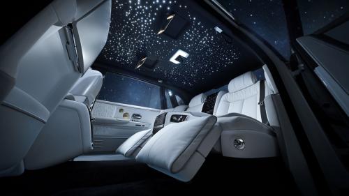 Rolls-Royce back seat
