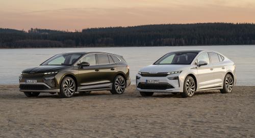 Skoda Enyaq range 2025