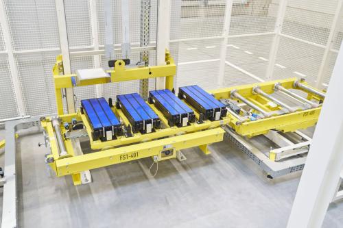 Skoda M8 battery assembly plant