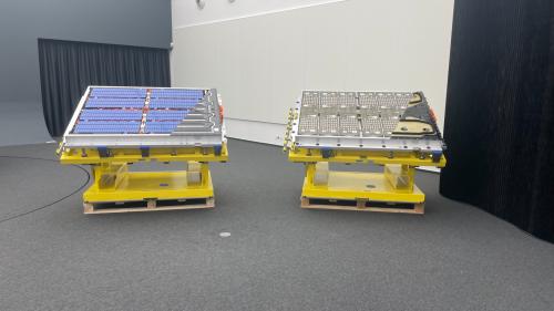 Skoda M8 battery assembly plant