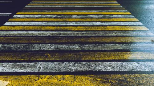 Slippery road paint 4