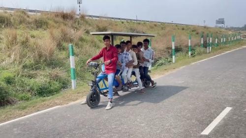 Solar e-bike India 2