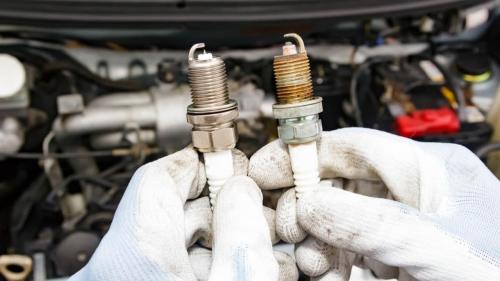 Spark plug replacement
