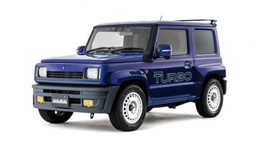 Suzuki Jimny Renault 5 livery
