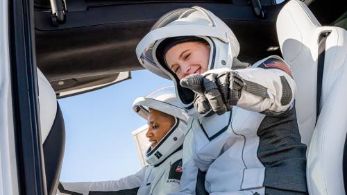 Tesla Model X Astronauts