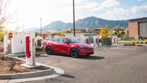 Tesla charging 3