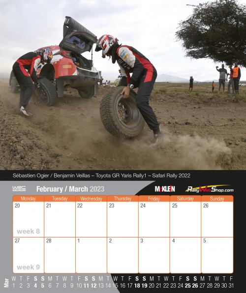 McKlein calendar