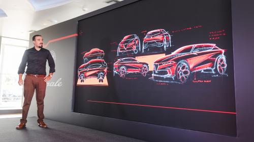 Ο Αλέξανδρος Λιώκης, Senior Exterior Designer της Alfa Romeo, μίλησε για το δημιούργημά του, τη νέα Alfa Romeo Tonale.