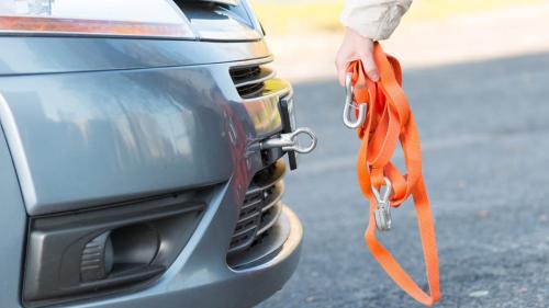 Tow hook cover 4