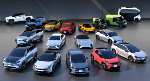 Toyota EV Range