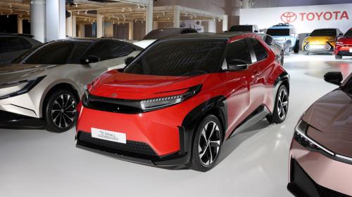 Toyota bZ small crossover