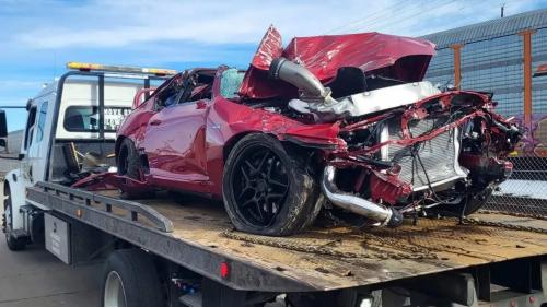 Toyota Supra crash 4