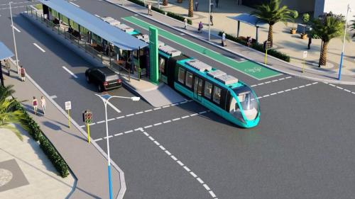 Trackless tram 3