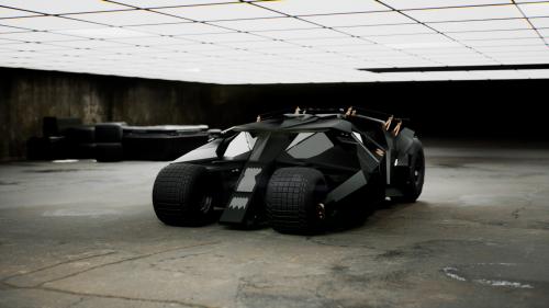Το Batmobile «Tumbler» του 2014 με κινητήρα Chevrolet V8 500 ίππων