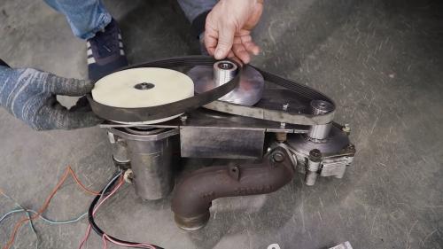 Turbocharging a Lada with a starter motor 3