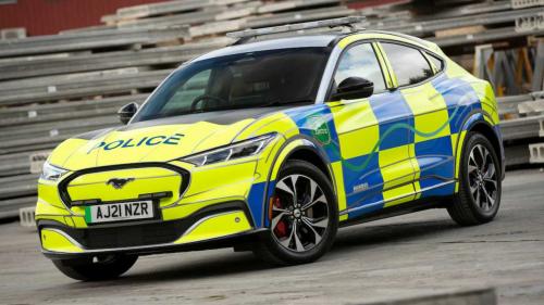 UK police Ford Mustang Mach-E