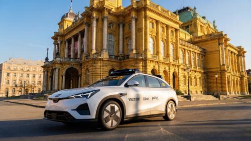 Uber Zagreb Robotaxi