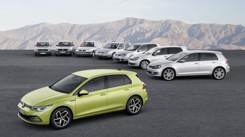 VW Golf evolution