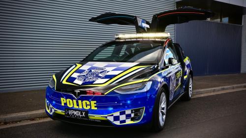 Victoria Police Tesla Mode X