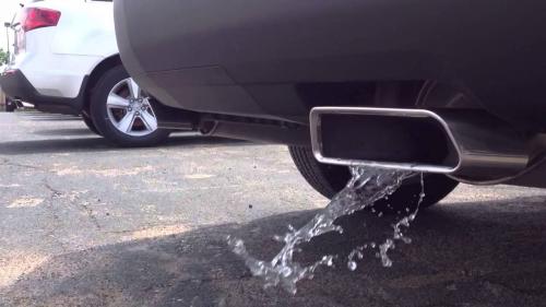 Water from exhaust 2