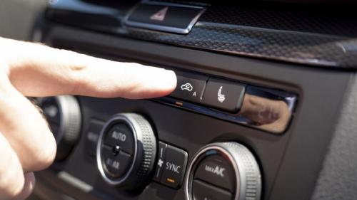 air recirculation button 4
