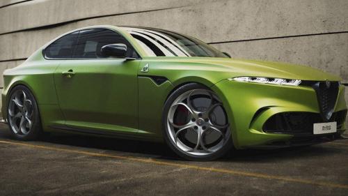 Ανεπίσημο και υποθετικό ψηφιακό σχέδιο της νέας Alfa Romeo Giulia 