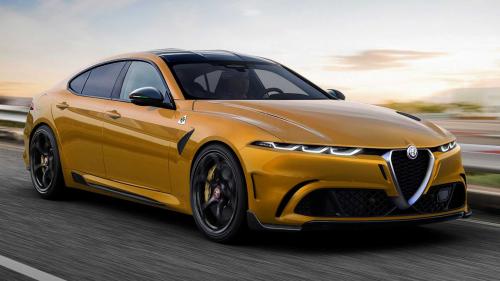Υποθετικό σχέδιο της νέας γενιάς της Alfa Romeo Giulia