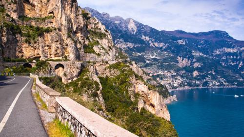 amalfi ομορφότερη διαδρομή
