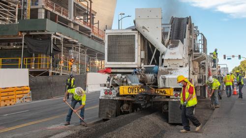 άσφαλτος ανακυκλωμένο πλαστικό