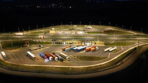 Αυτοκινητόδρομος Αιγαίου Πάρκινγκ φορτηγών